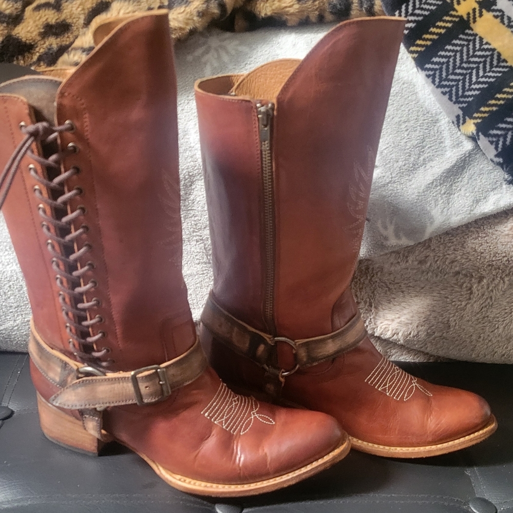 NIB FREEBIRD STAGECOACH BOOTS SZ 12